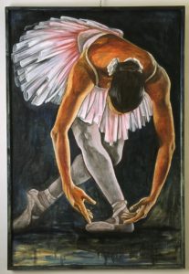 Painting Fridays Ballet by Kathy Johnston Winnipeg Art and Wine
