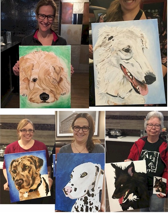 25 Top Pictures Paint Your Pet Party : Paint a Portrait of Your Dog at Painting with a Twist