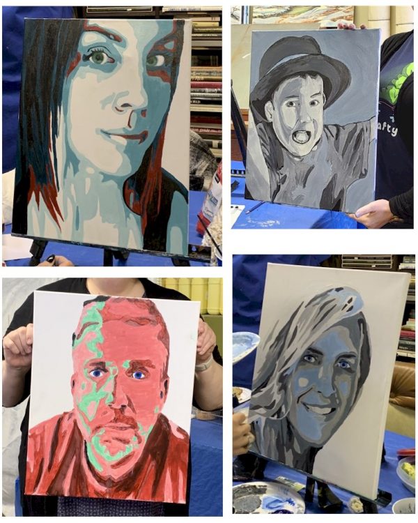 PAINT A POP PORTRAIT